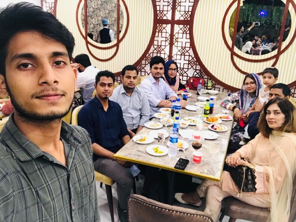 Beautiful and Delicious Iftar Party Organized by OS CLiCKS LIMITED at The Aristocrat Lounge (April 13, 2022).