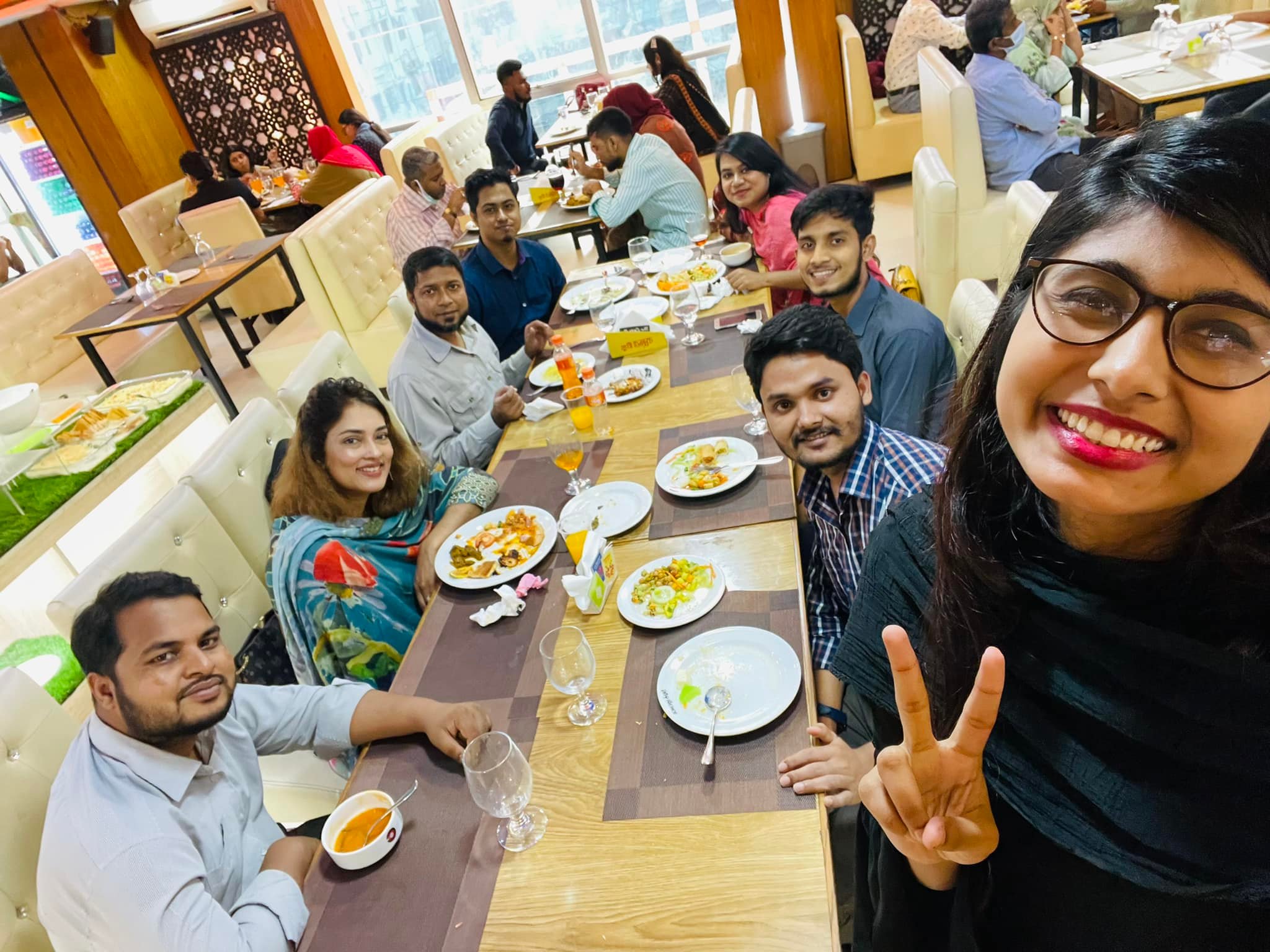 Lunch party organized by OS CLiCKS LIMITED at Cafe Rio Dhanmondi