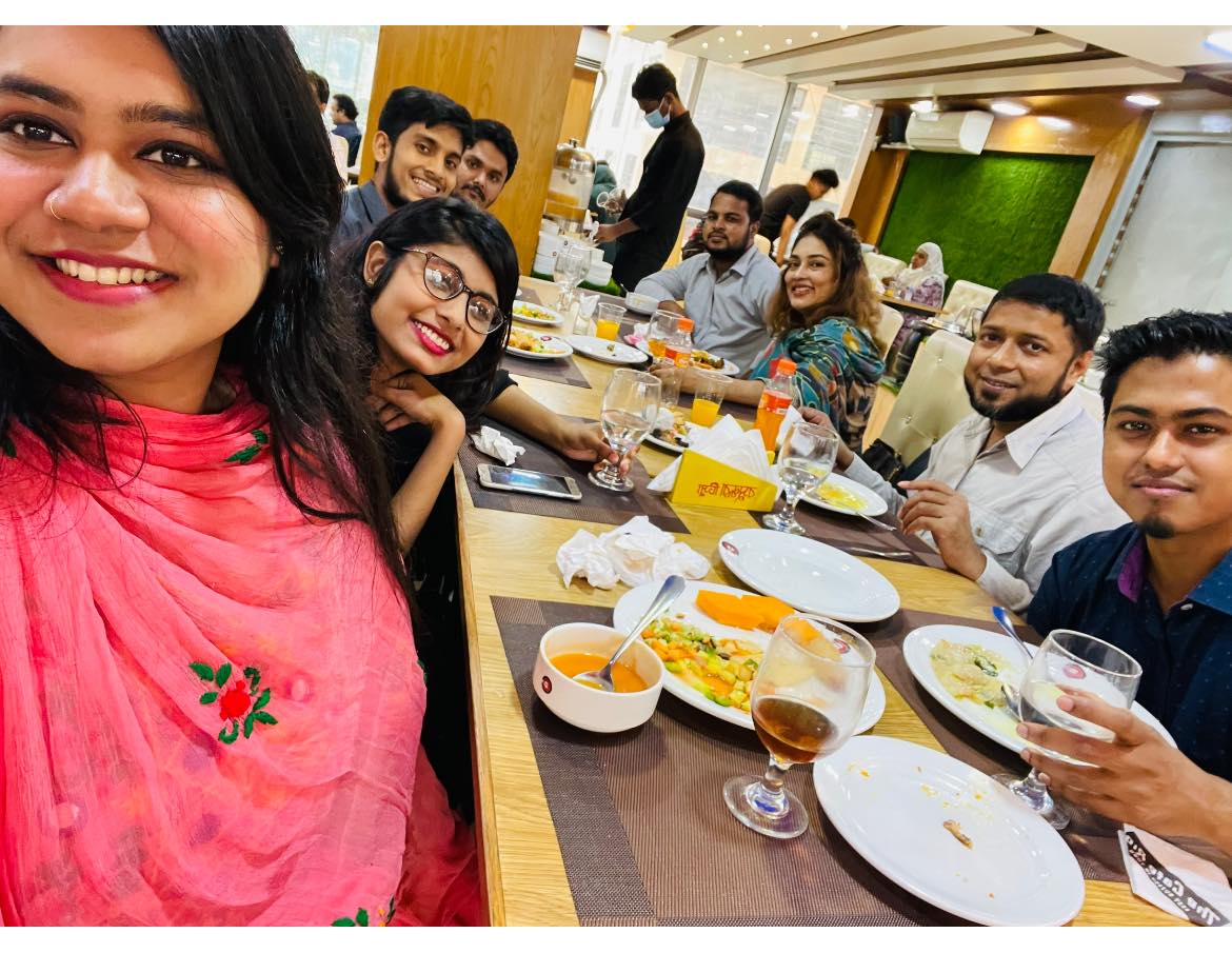 Lunch party organized by OS CLiCKS LIMITED at Cafe Rio Dhanmondi